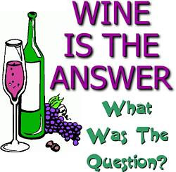 Wine is the answer