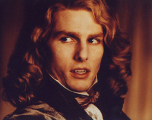 Tom Cruise as Lestat in the movie Interview With the Vampire .