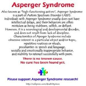 ... Asperger ’s and Autism have special educational needs in this area