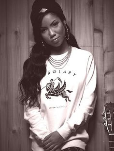 By far the dopest, realest, and most beautiful singer out there to me ...