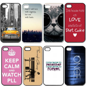 Funny Cat Dance Quotes Cell Phones Cover Case for Apple iPhone 5 and ...