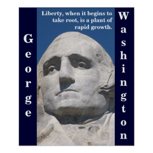 George Washington Liberty Poster