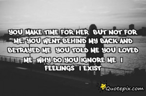 Why Do You Ignore Me Quotes