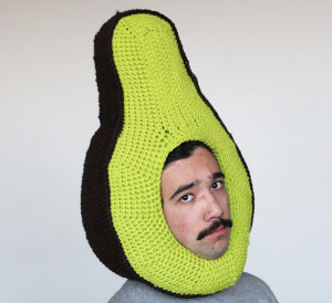 Meet A Hilarious Guy Who Crochets Food Hats To Make New Friends