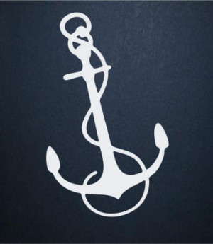 Wall-Sticker-Decal-Quote-Vinyl-Big-Nautical-Anchor-Kids-Room-Decor ...