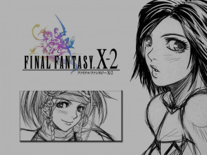 Square Enix Studio Final Fantasy X-2 Game Yuna Character Rikku ...