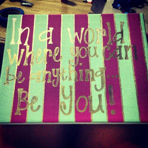 Custom Quote Canvas on Etsy, $30.00