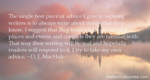 Top Quotes About Aspiring Writers