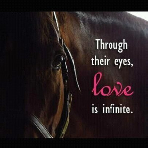Through their eyes love is infinite