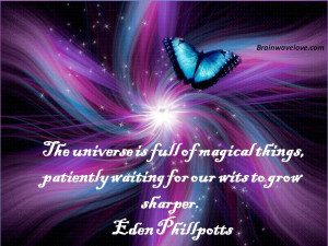 Inspirational Quotes Image on Magic