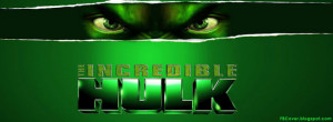The Incredible HULK - Movie Facebook Timeline Cover