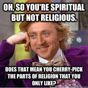 blog on CNN about the idea that being spiritual but not religious ...