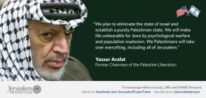 Famous Quotes About Israel : Yasser Arafat : Mike Evans : Jerusalem ...