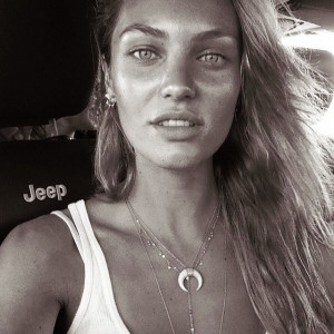 THIS is What Candice Swanepoel Looks Like With No Makeup