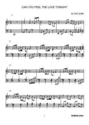 Play Piano By Ear Ballade Pour Adeline Music Sheet