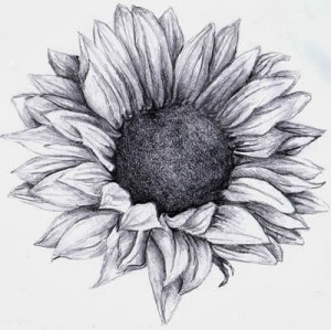 Sunflower tattoo