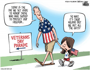 Veterans Day Political Cartoons