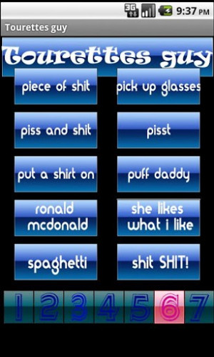 Tourettes Guy Soundboard