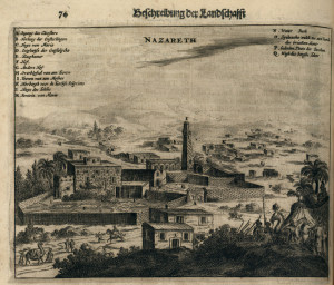 Nazareth - الناصرة : NAZARETH - (Dapper, Olfert; 1681