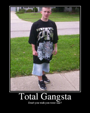 Gangster Funny Gangsta