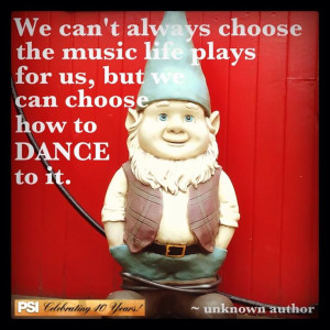 PSI #PSIseminars #dance #gnome #music #choice #choose #makeachoice