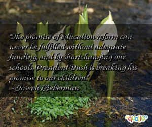 The promise of education reform can never
