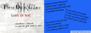 Lost In You Three Days Grace