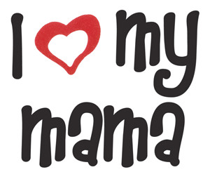 our cute and supremely elegant i love heart my mama t shirt tee ...