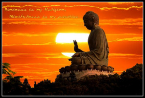 Kindness Is My Religion, Mindfulness Is My Practice. ~ Buddhist Quotes