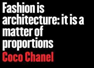 Coco Chanel quote - Talking fashion