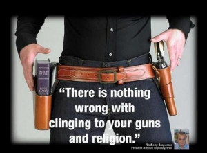 Guns, religion and government