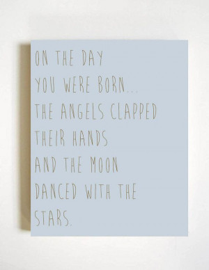 Baby Quote Canvas Nursery Art Painting 11 x 14 by thebungalowtree, $59 ...