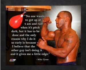 Mike Tyson Pro Quotes Framed 8x10 Photo #2