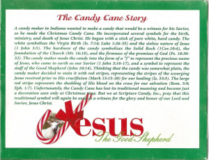 THE STORY BEHIND THE CANDY CANE Image