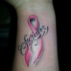 Cancer Survivor Tattoos Cancer tattoo, breast cancer