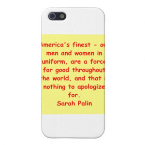 great Sarah Palin quote iPhone 5 Covers