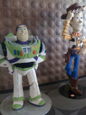 It's Buzz Lightyear and Woody.