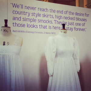 opener: Our Laura Ashley smock dresses set against this poignant quote ...