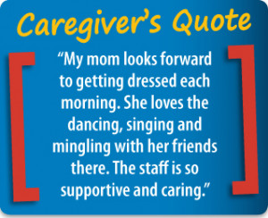 Caregiver's Quote: 