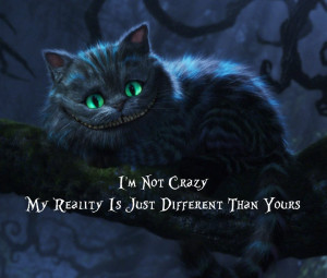 Not Crazy, My Reality is Just Different Than Yours