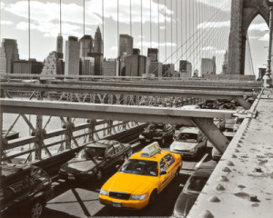 Yellow Cab Manhattan Poster