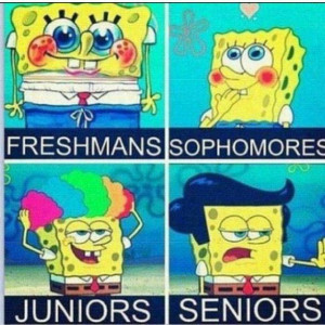 funny, high school, spongebob, true