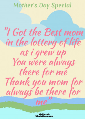 Best Mother's Day Quote Infographic