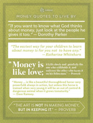 thredUP - Money Quotes to Live By