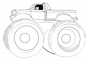 and print these Monster Truck coloring pages for free. Monster ...