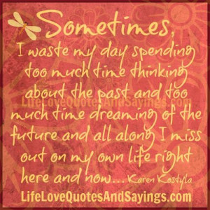 Sometimes, I waste my day spending too much time thinking about the ...