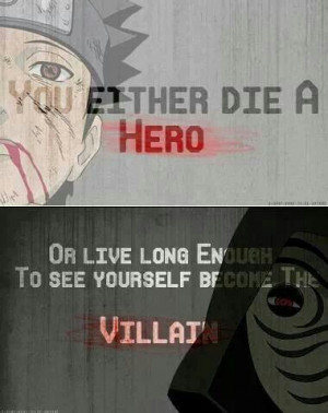 In Naruto, you can do both. Several times. In any order. ^ haha! XD ...