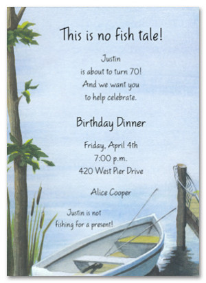 Boat Invitations