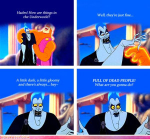 funny movie quote from hades