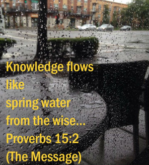Proverbs 15:2 #scripturequotes #wisdom #truth #thelifewarrior